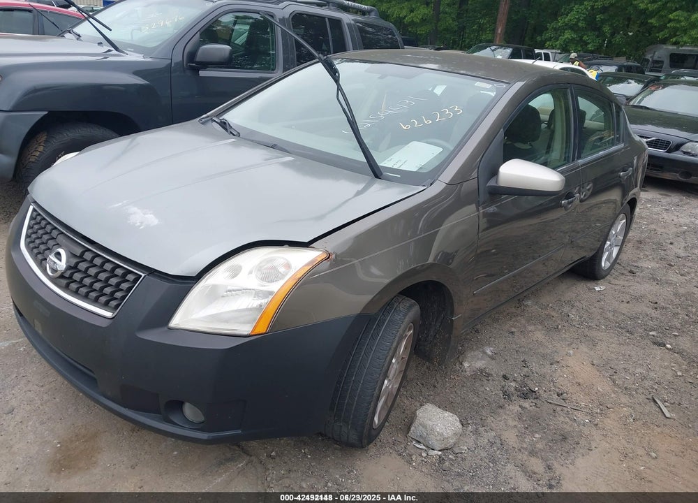 2009 NISSAN SENTRA VIN: 3N1AB61E89L626233