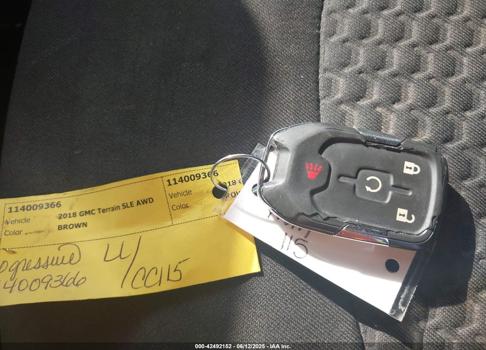 2018 GMC TERRAIN SLE VIN: 3GKALTEV0JL204565