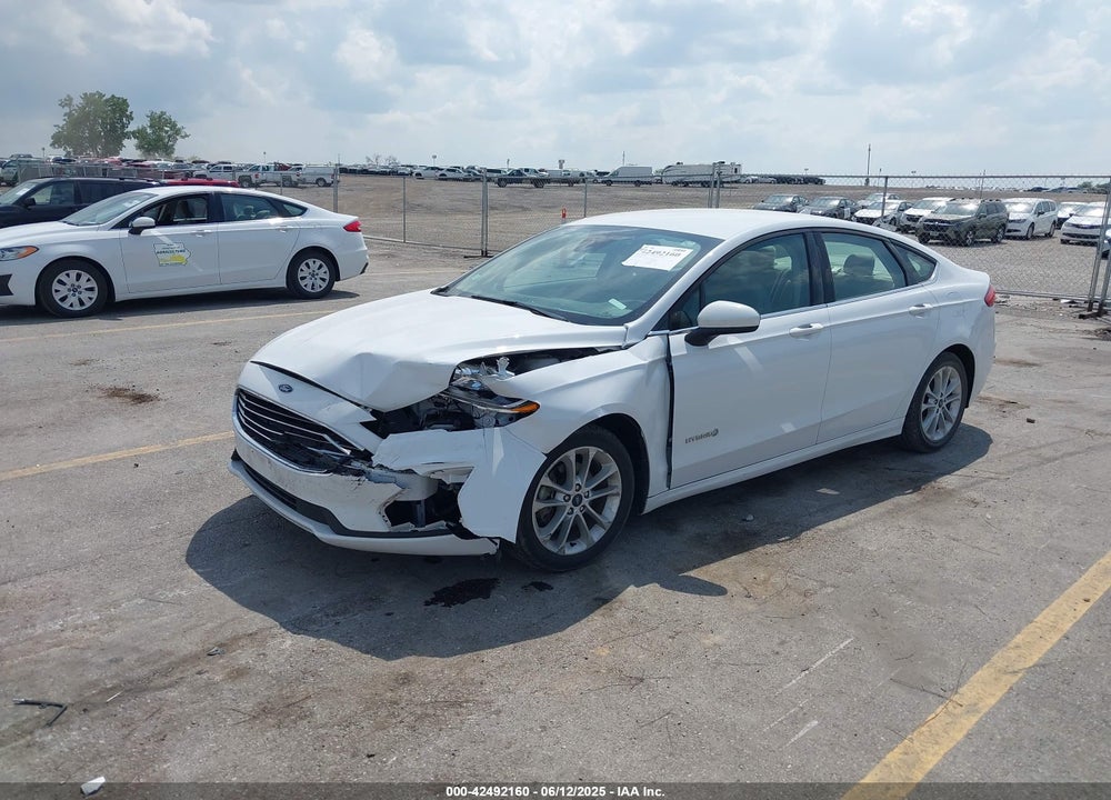 2019 FORD FUSION HYBRID VIN: 3FA6P0LU5KR226337