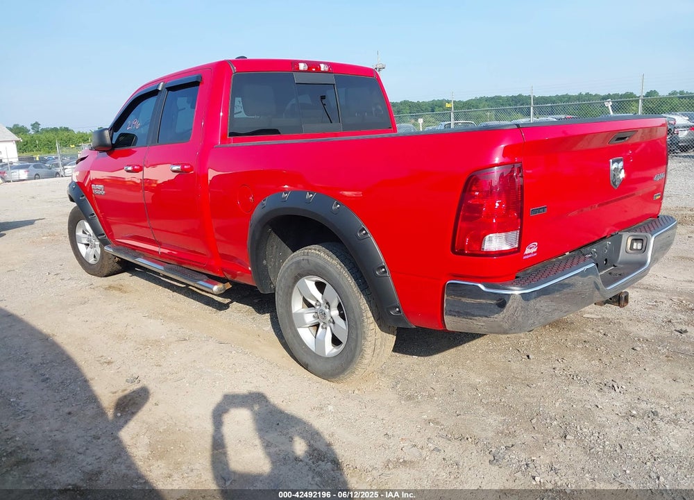 2017 RAM 1500 SLT 4X4 6'4 BOX VIN: 1C6RR7GG2HS583512