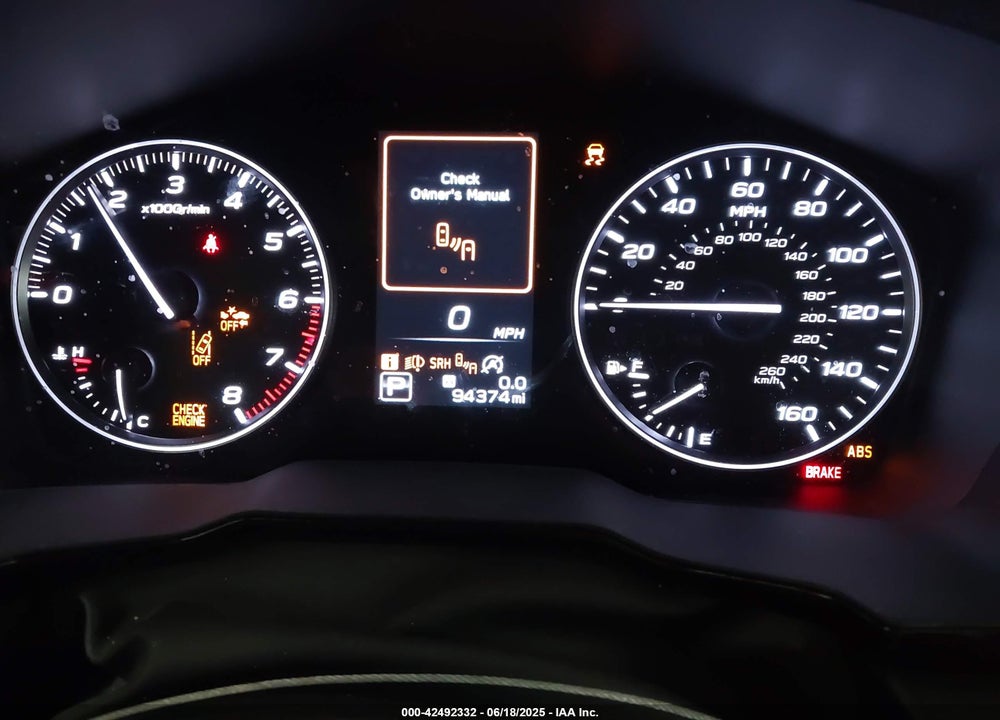 2022 SUBARU OUTBACK VIN: 4S4BTADC7N3130305