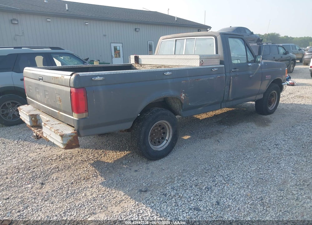 1987 FORD F250 VIN: 1FTFF25N7HPA33055