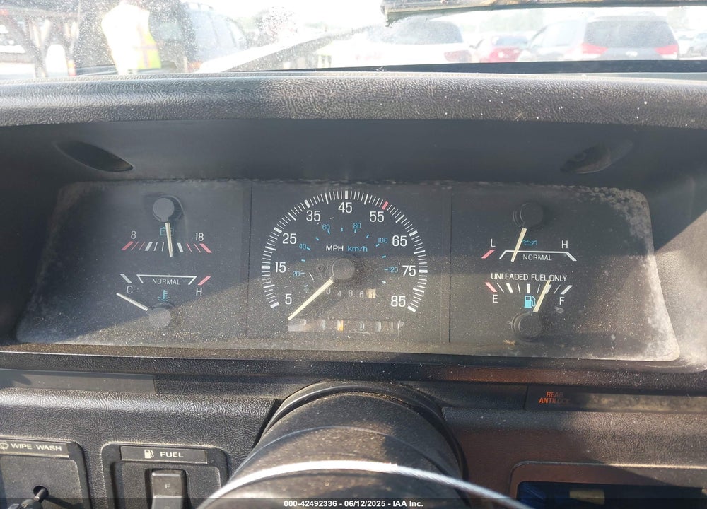 1987 FORD F250 VIN: 1FTFF25N7HPA33055
