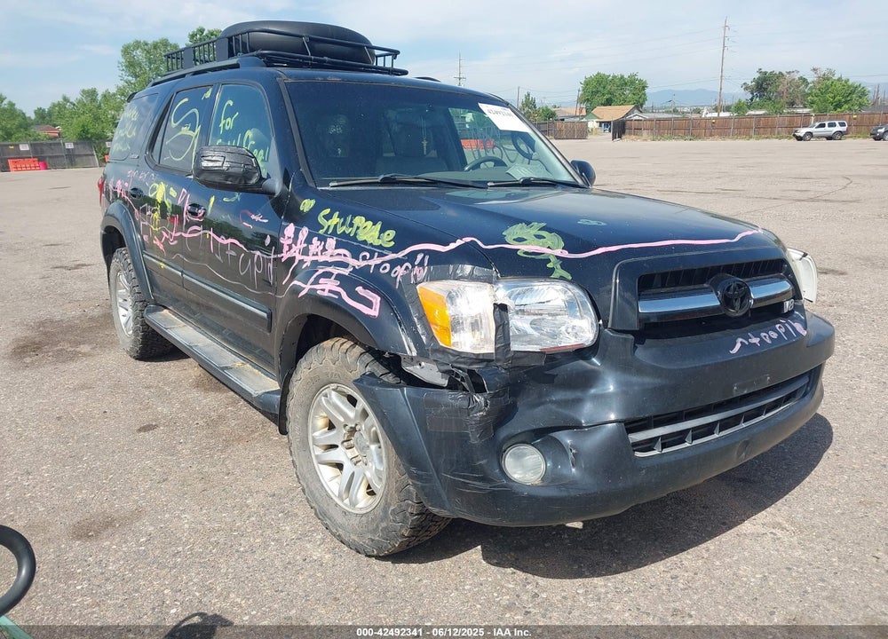 2005 TOYOTA SEQUOIA LIMITED V8 VIN: 5TDBT48A45S240452