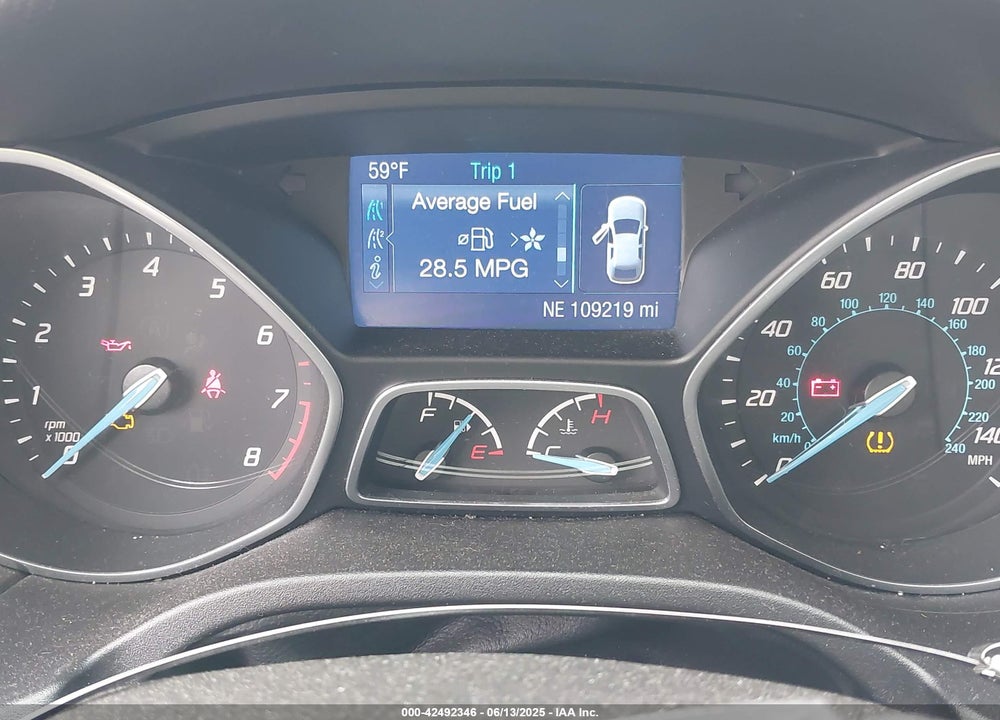 2014 FORD FOCUS VIN: 1FADP3F27EL237412
