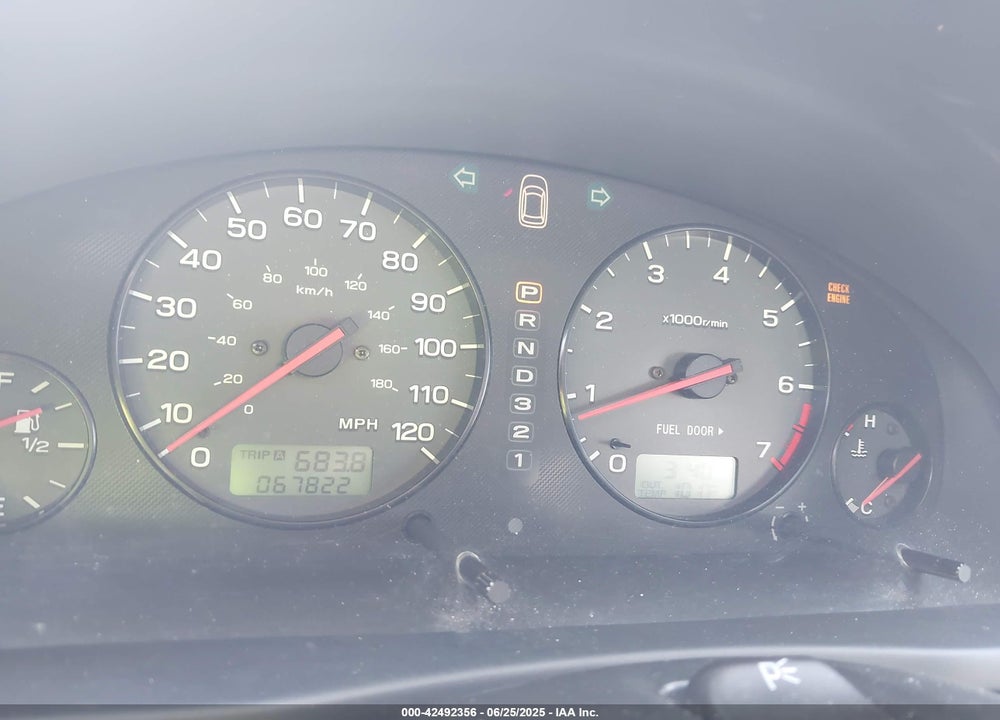 2001 SUBARU LEGACY L VIN: 4S3BH635817308442