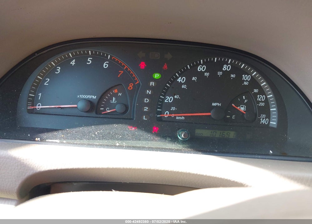 2002 TOYOTA CAMRY LE VIN: 4T1BE32K62U049169