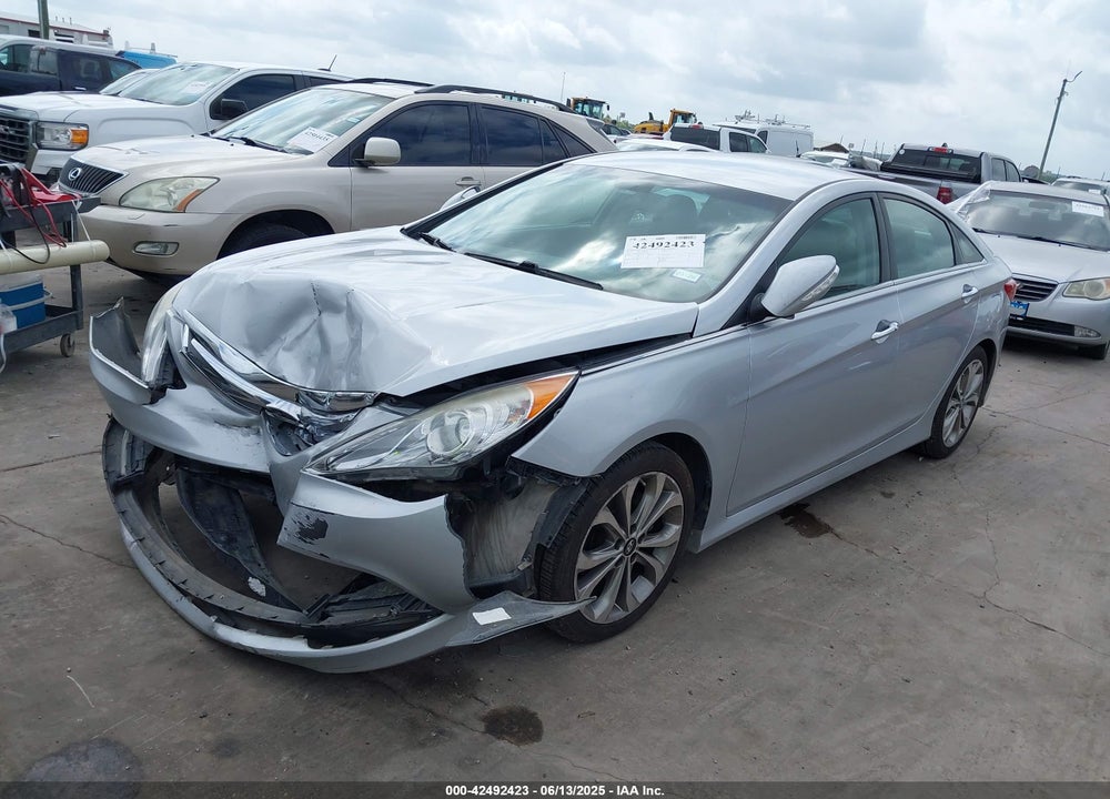 2014 HYUNDAI SONATA VIN: 5NPEC4AC0EH892306