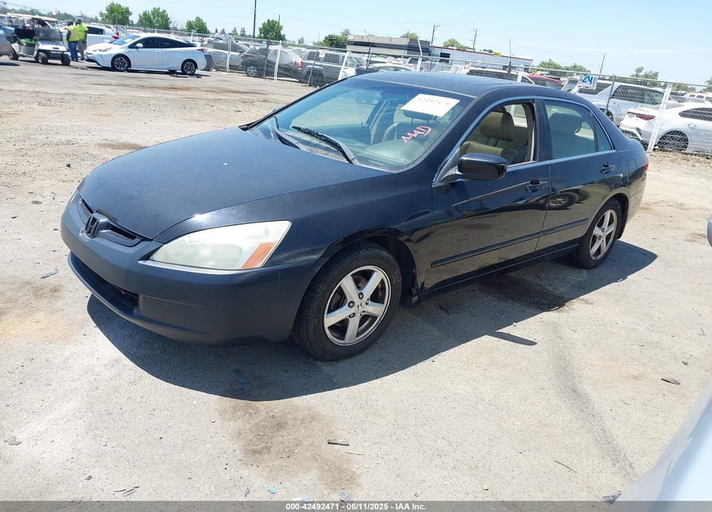 2003 HONDA ACCORD 2.4 EX VIN: JHMCM56643C077224