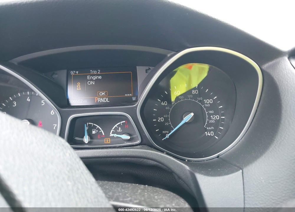 2015 FORD FOCUS VIN: 1FADP3K23FL301307