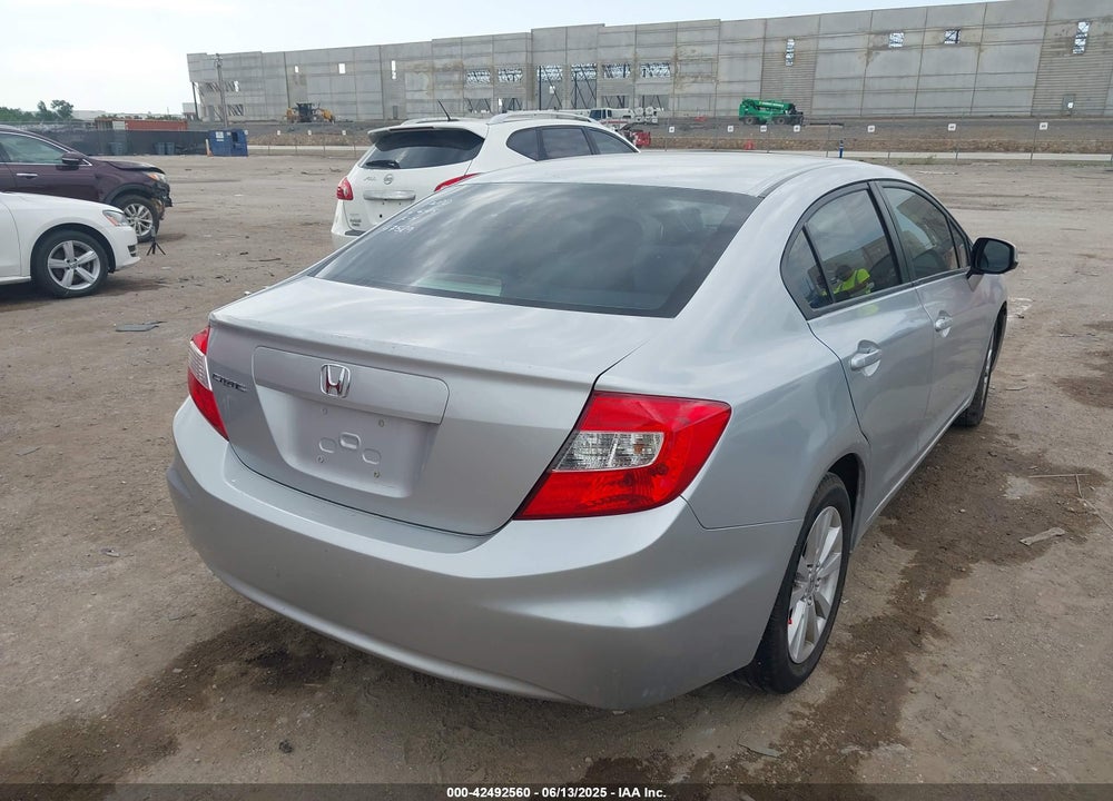 2012 HONDA CIVIC VIN: 19XFB2F85CE065824