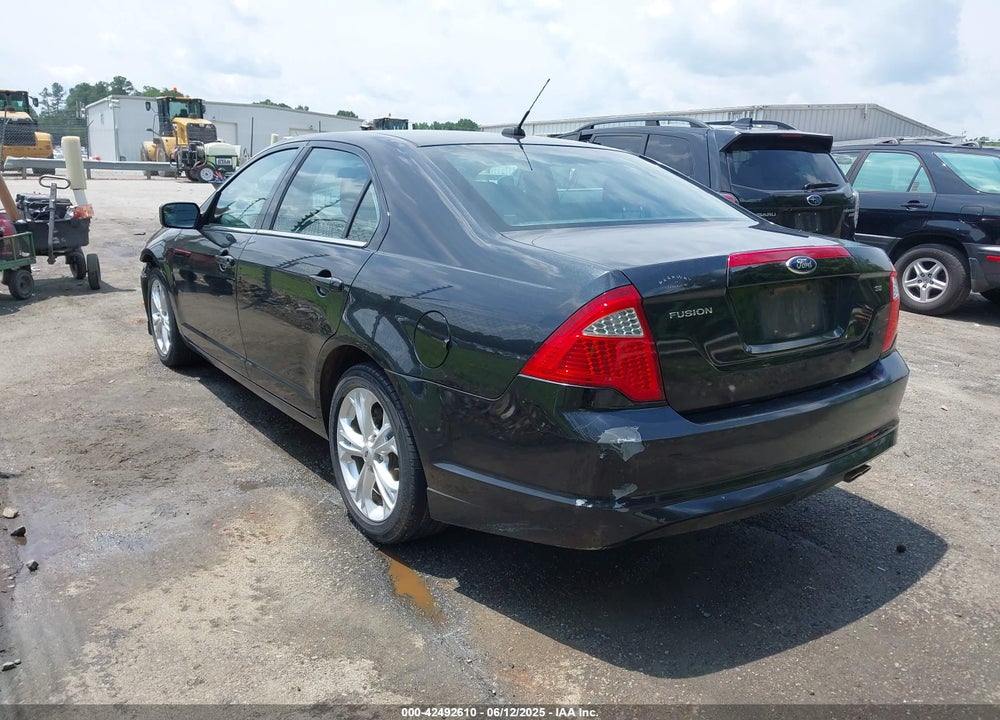 2012 FORD FUSION VIN: 3FAHP0HA0CR402610
