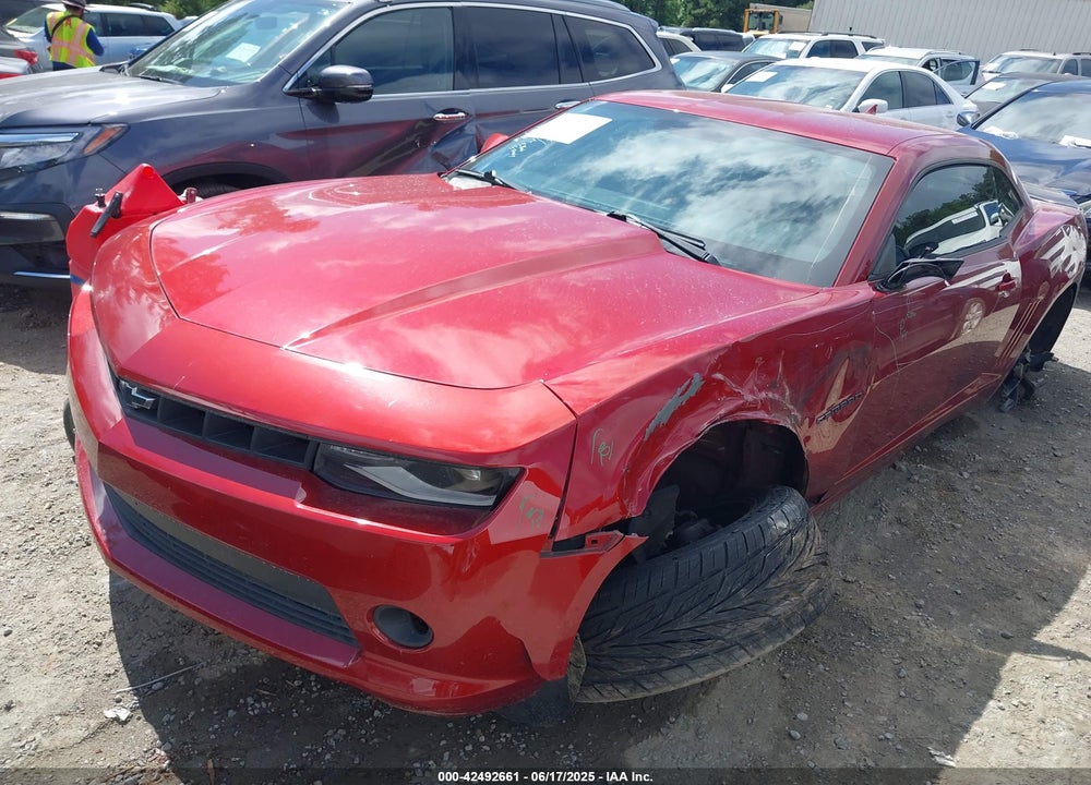 2015 CHEVROLET CAMARO 1LT VIN: 2G1FD1E35F9308344