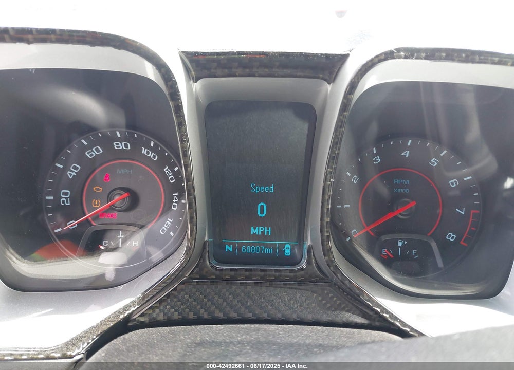 2015 CHEVROLET CAMARO 1LT VIN: 2G1FD1E35F9308344