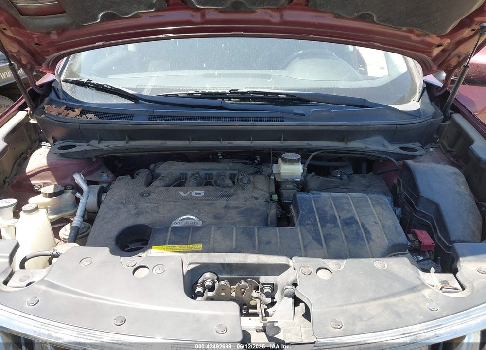 2010 NISSAN MURANO VIN: JN8AZ1MW9AW100101