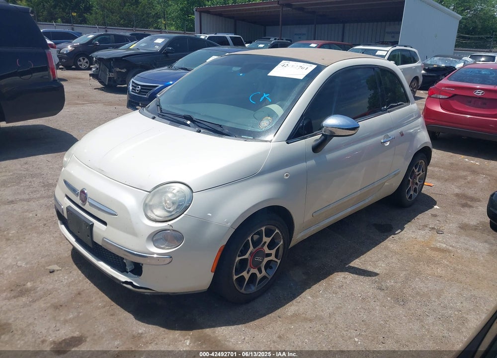 2013 FIAT 500C VIN: 3C3CFFER9DT713322