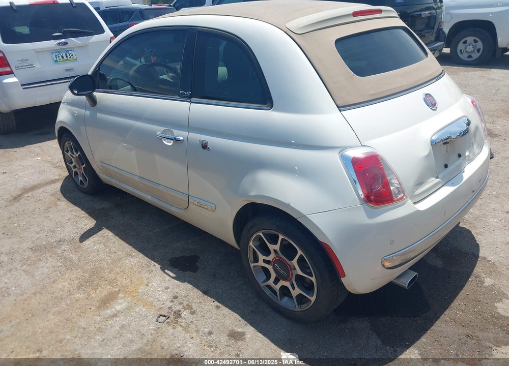 2013 FIAT 500C VIN: 3C3CFFER9DT713322