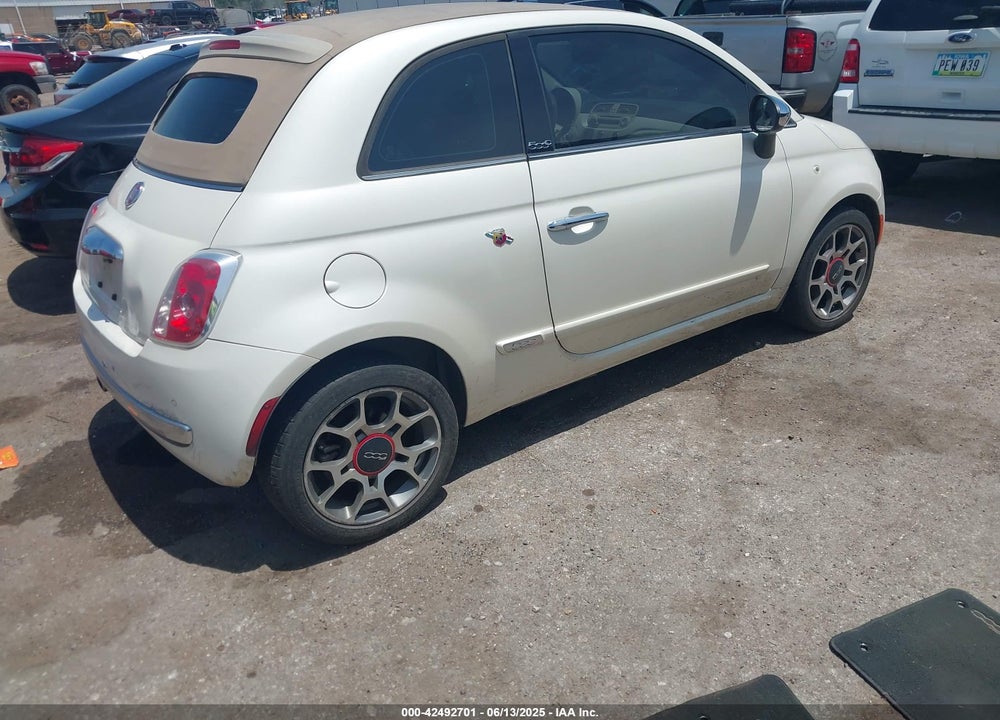 2013 FIAT 500C VIN: 3C3CFFER9DT713322