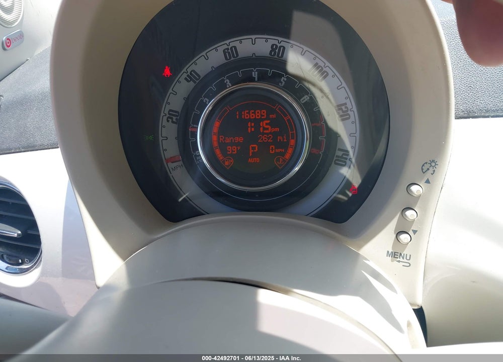 2013 FIAT 500C VIN: 3C3CFFER9DT713322