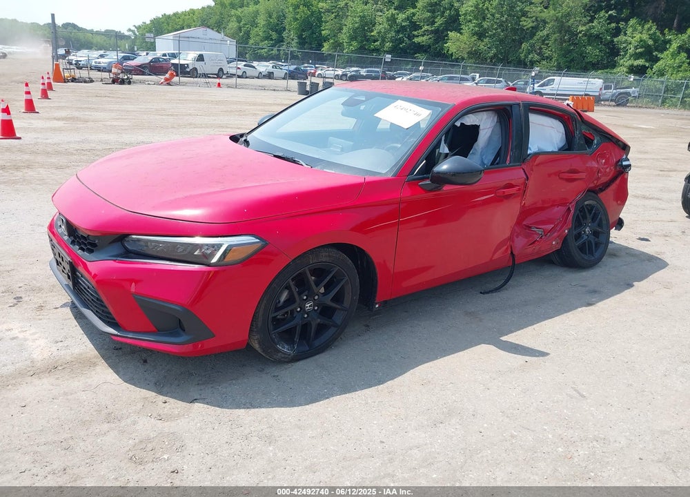2023 HONDA CIVIC VIN: 19XFL2H82PE021408