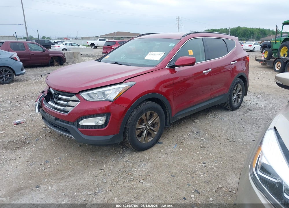 2014 HYUNDAI SANTA FE SPORT VIN: 5XYZU3LB9EG133707