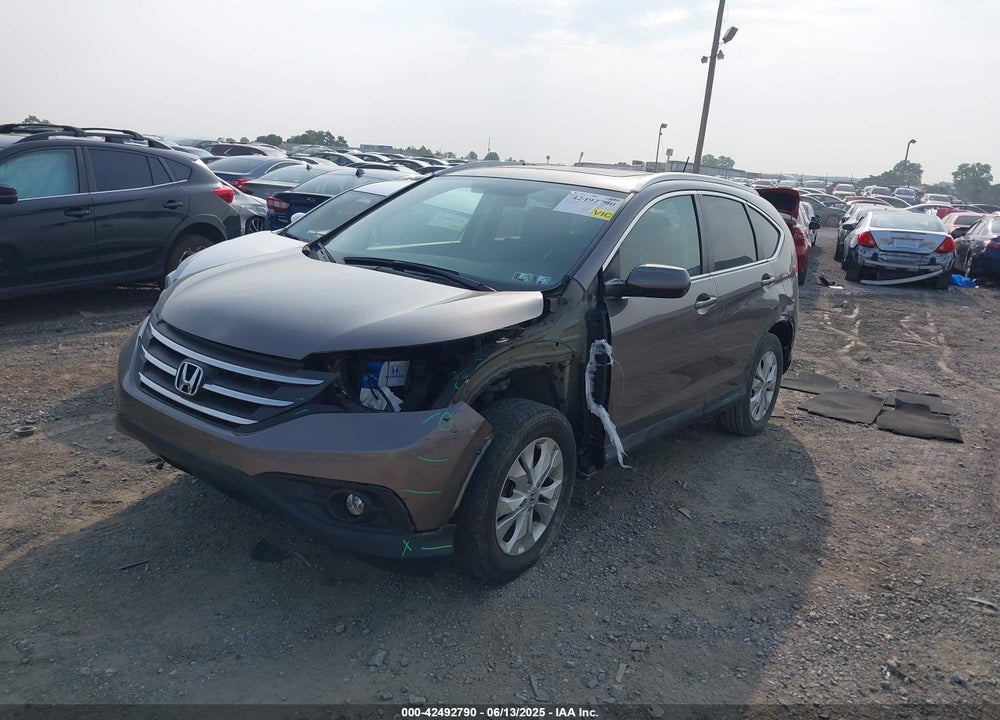 2012 HONDA CR-V EX-L VIN: 5J6RM4H78CL019218