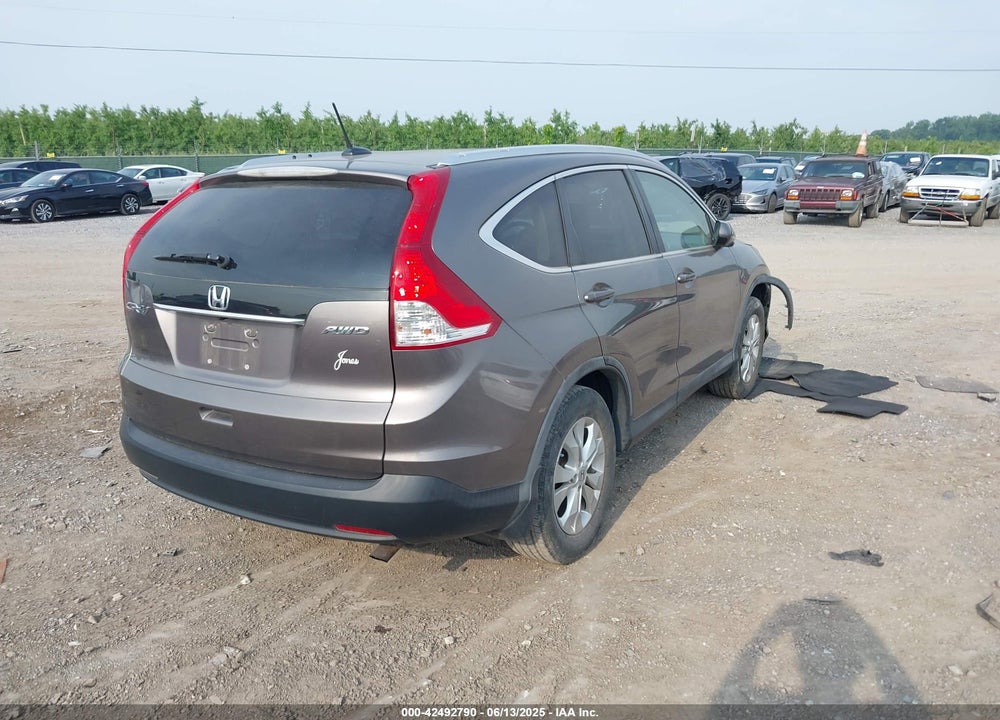 2012 HONDA CR-V EX-L VIN: 5J6RM4H78CL019218