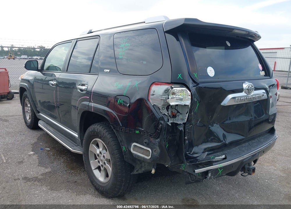 2013 TOYOTA 4RUNNER VIN: JTEZU5JR6D5049116