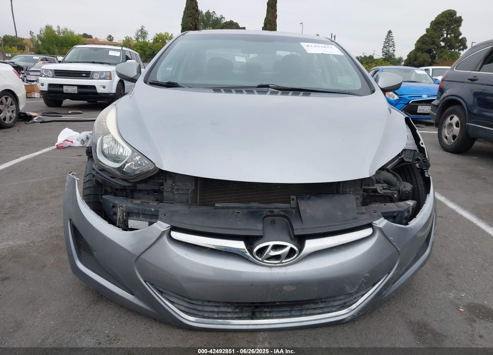 2016 HYUN ELANTRA SE AUTOMATIC VIN: 5NPDH4AE4GH769724
