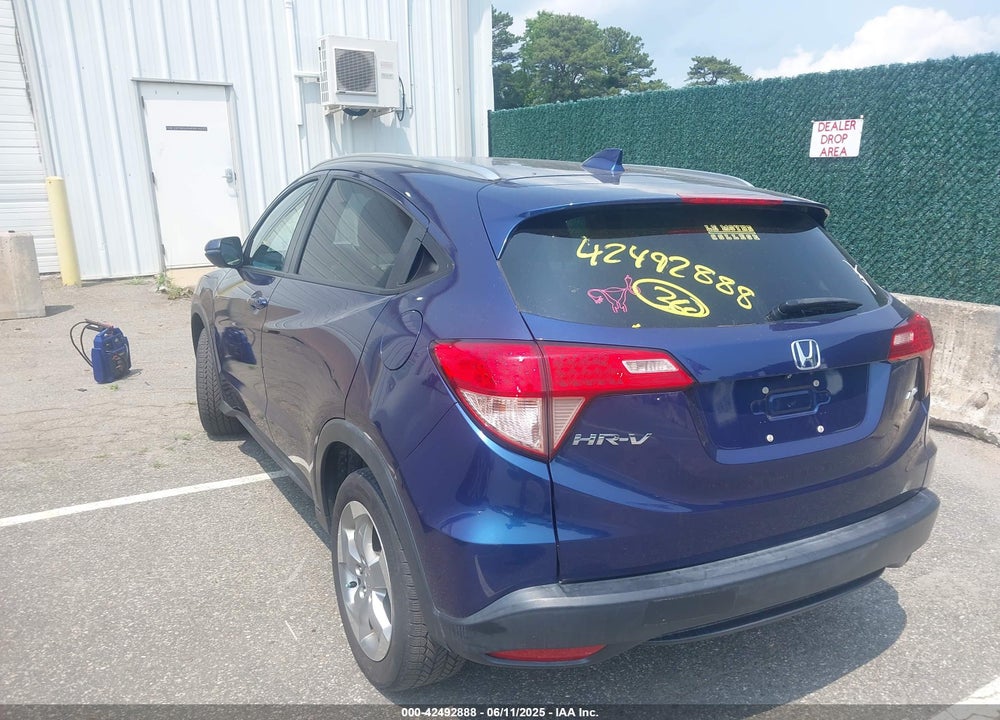 2016 HONDA HR-V VIN: 3CZRU6H76GM770947