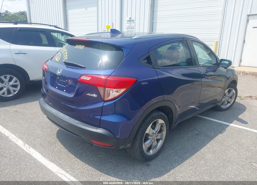2016 HONDA HR-V VIN: 3CZRU6H76GM770947