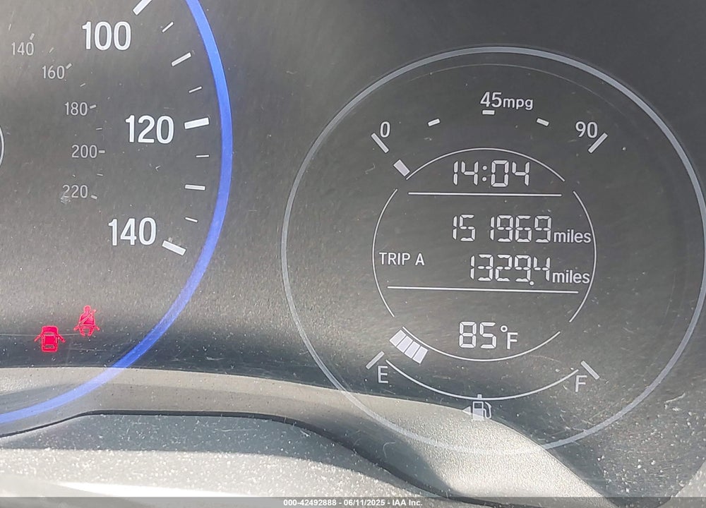 2016 HONDA HR-V VIN: 3CZRU6H76GM770947