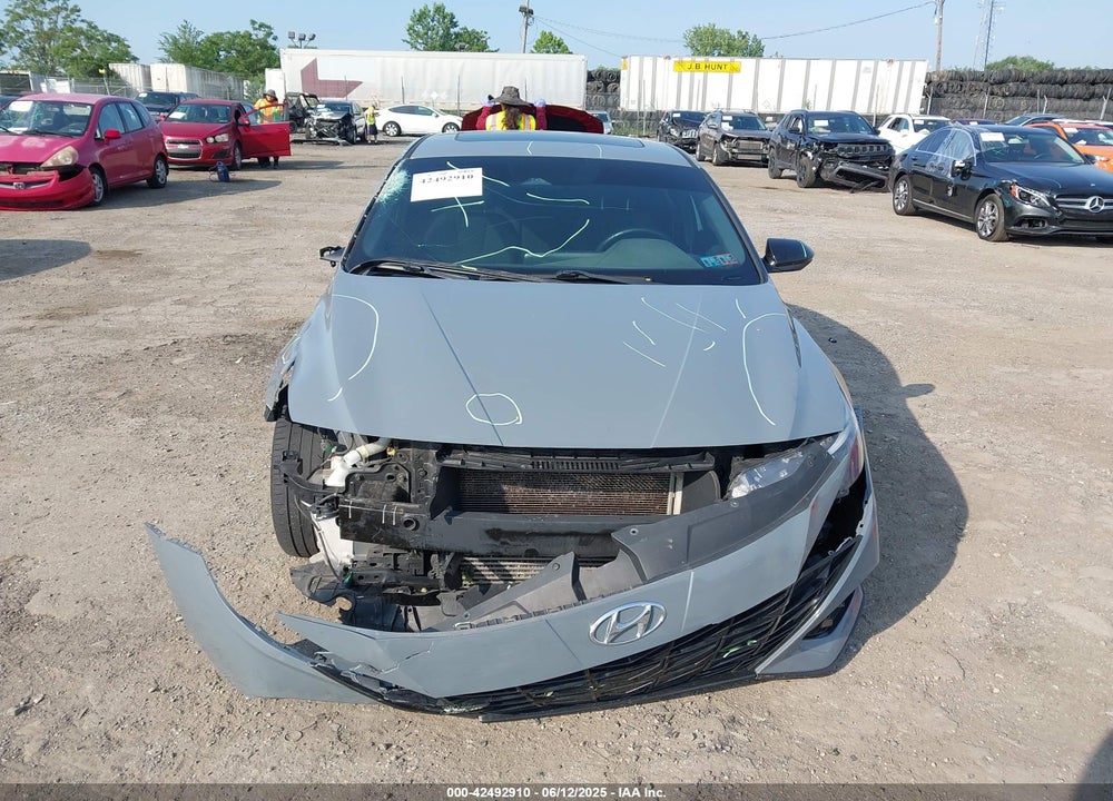 2021 HYUNDAI ELANTRA VIN: KMHLR4AFXMU130407