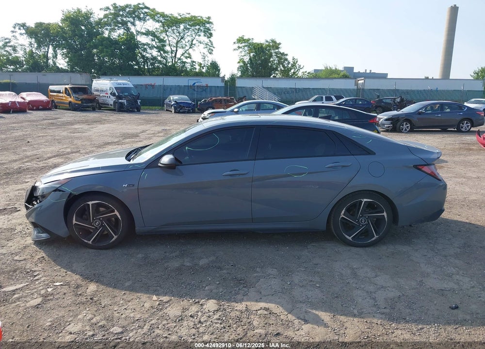 2021 HYUNDAI ELANTRA VIN: KMHLR4AFXMU130407