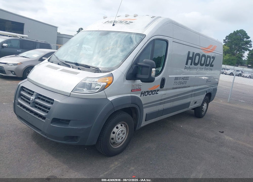 2018 RAM PROMASTER 2500 VIN: 3C6TRVDG8JE156780