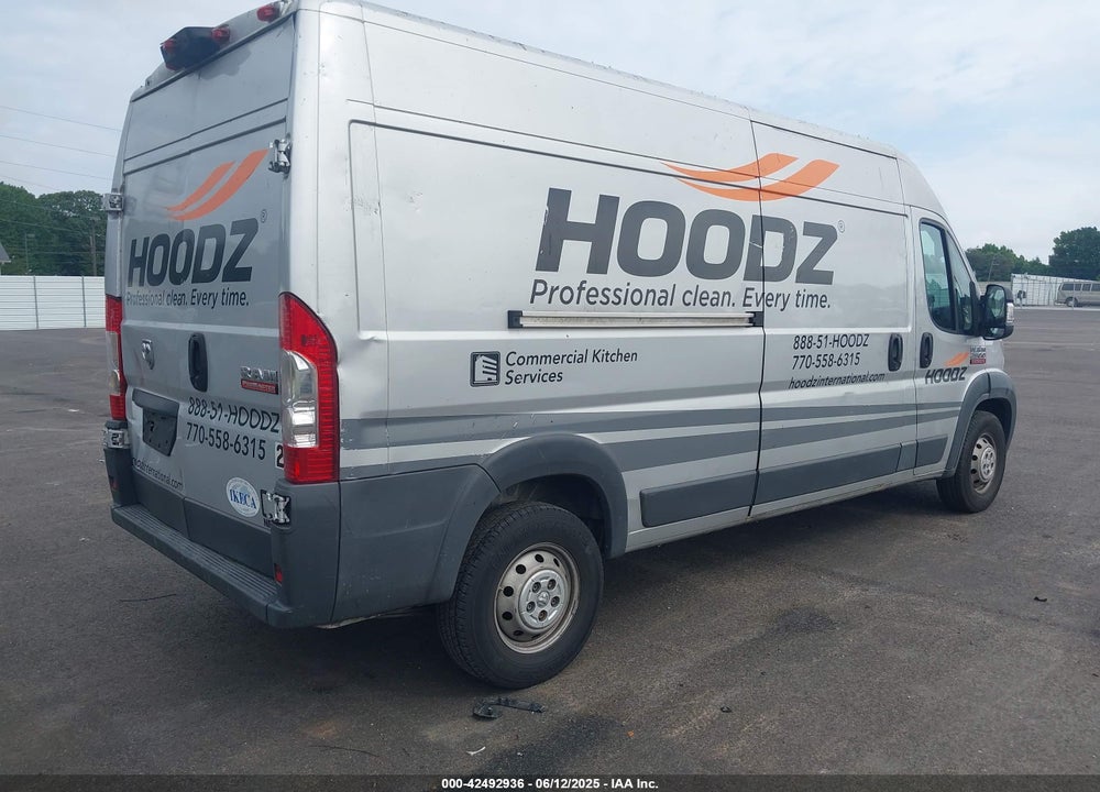 2018 RAM PROMASTER 2500 VIN: 3C6TRVDG8JE156780
