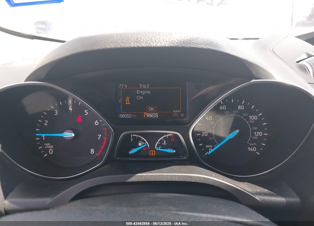 2017 FORD ESCAPE VIN: 1FMCU0GD5HUD20456