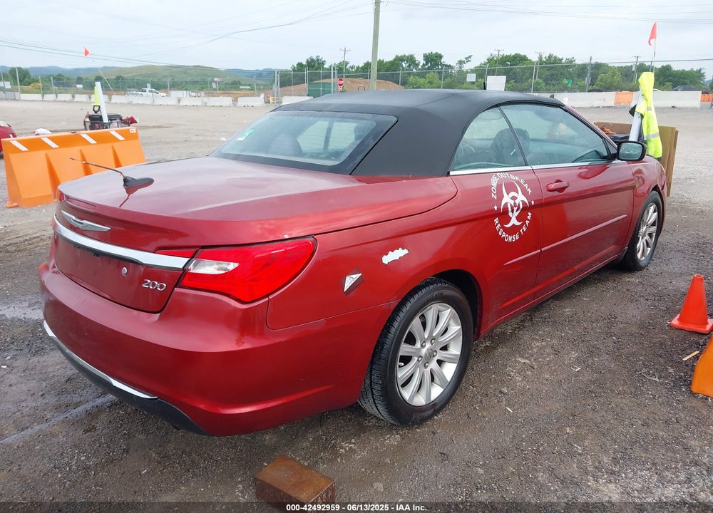 2013 CHRYSLER 200 VIN: 1C3BCBEB6DN623478