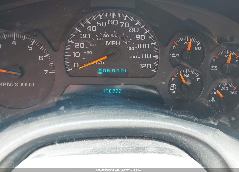 2003 CHEVROLET TRAILBLAZER LS VIN: 1GNDS13S432344431