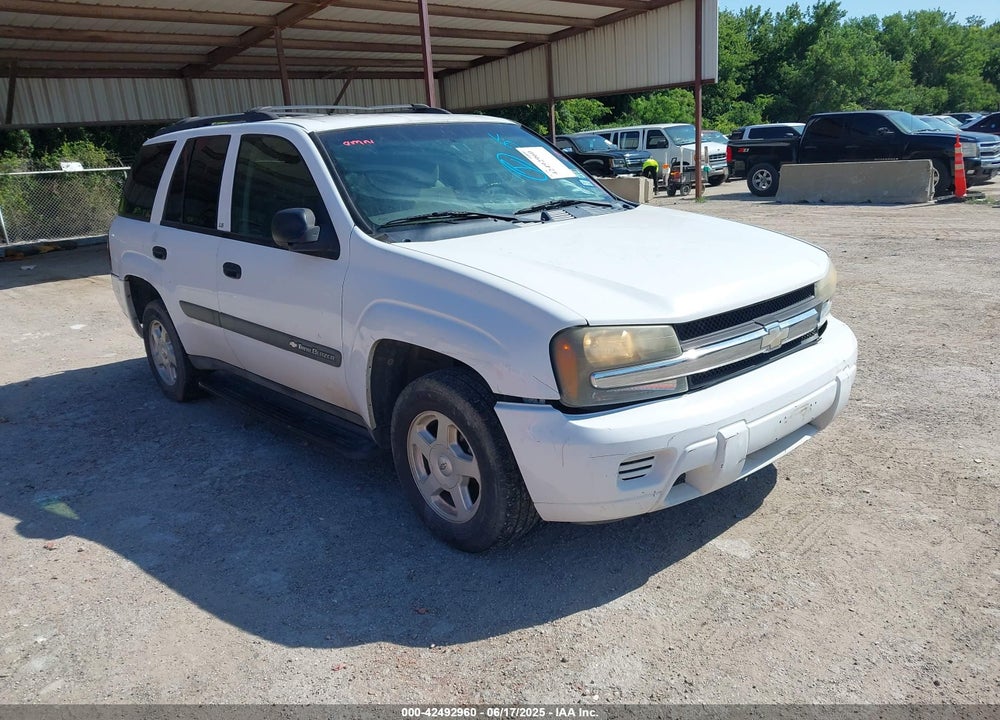 2003 CHEVROLET TRAILBLAZER LS VIN: 1GNDS13S432344431