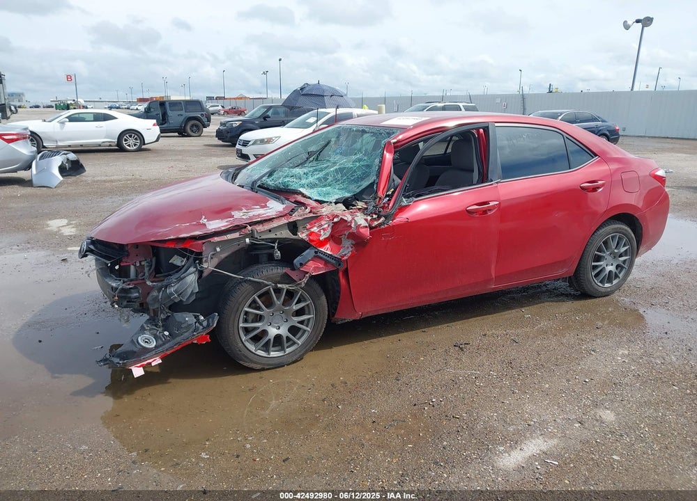 2014 TOYOTA COROLLA VIN: 5YFBURHE6EP009753