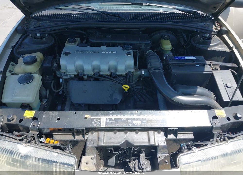1993 SATURN SL VIN: 1G8ZF5593PZ201935