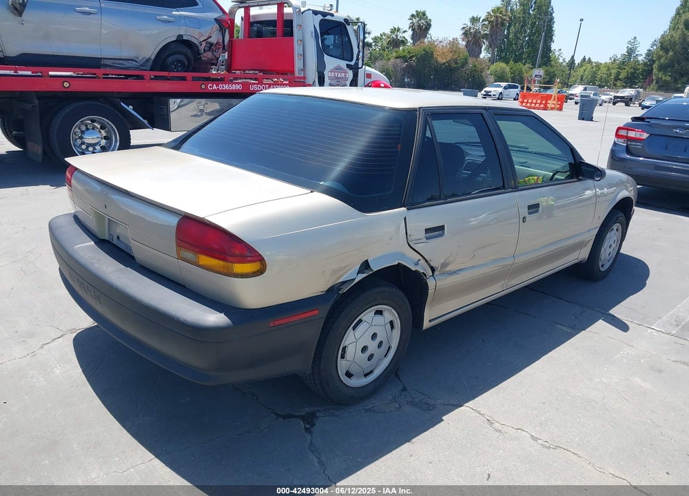 1993 SATURN SL VIN: 1G8ZF5593PZ201935