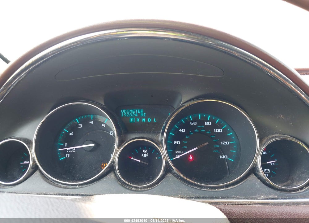 2013 BUICK ENCLAVE LEATHER VIN: 5GAKRCKD7DJ121335