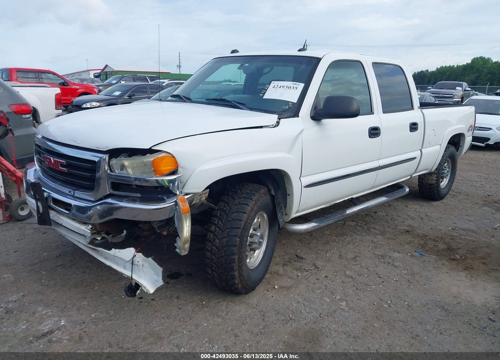 2005 GMC SIERRA 1500HD SLT VIN: 1GTGK13U55F952879