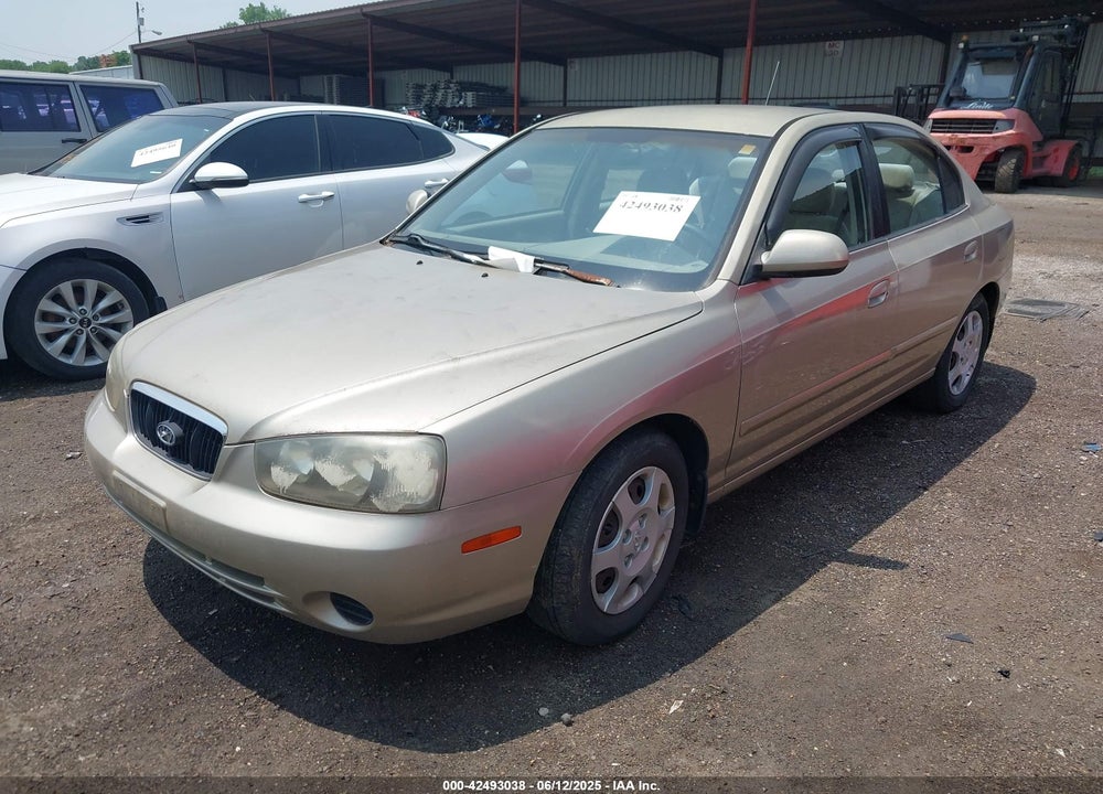 2003 HYUNDAI ELANTRA GLS/GT VIN: KMHDN45D33U494045