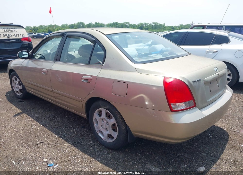 2003 HYUNDAI ELANTRA GLS/GT VIN: KMHDN45D33U494045