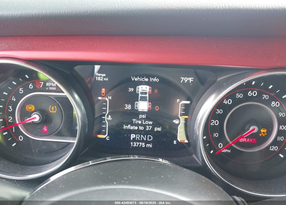 2020 JEEP GLADIATOR VIN: 1C6JJTBG7LL181833