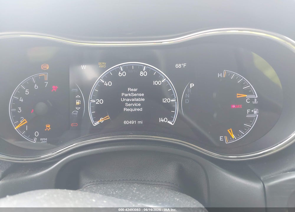 2020 JEEP GRAND CHEROKEE VIN: 1C4RJFBG9LC422420