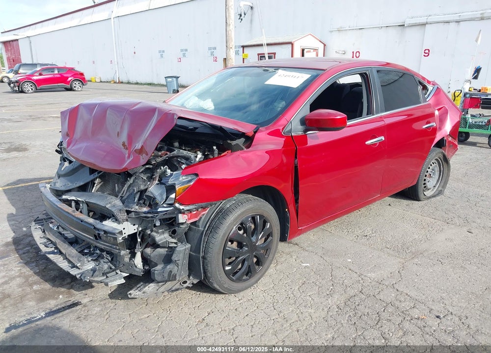 2017 NISSAN SENTRA SV VIN: 3N1AB7AP1HY349692